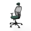 Office Chair with Headrest Jorquera Piqueras y Crespo 1D036N1 Green