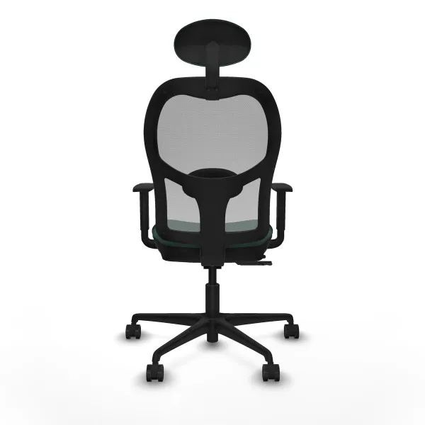 Office Chair with Headrest Jorquera Piqueras y Crespo 1D036N1 Green
