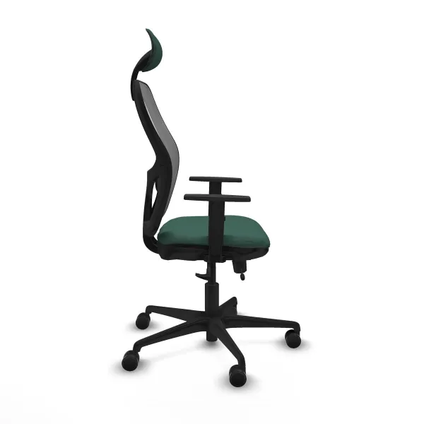 Office Chair with Headrest Jorquera Piqueras y Crespo 1D036N1 Green