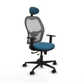 Office Chair with Headrest Jorquera Piqueras y Crespo 1D036N1 Petroleum green