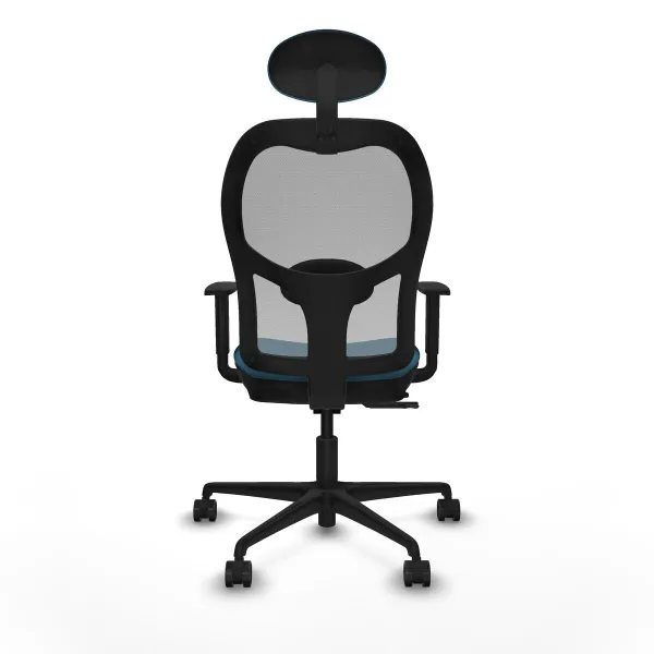 Office Chair with Headrest Jorquera Piqueras y Crespo 1D036N1 Petroleum green