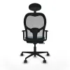 Office Chair with Headrest Jorquera Piqueras y Crespo 1D036N1 Petroleum green