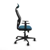 Office Chair with Headrest Jorquera Piqueras y Crespo 1D036N1 Petroleum green