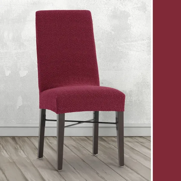 Chair Cover Eysa JAZ Burgundy 50 x 60 x 50 cm 2 Units