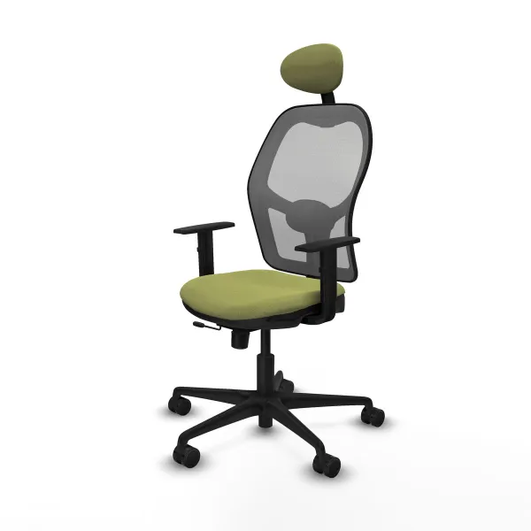 Office Chair with Headrest Jorquera Piqueras y Crespo 1D036N1 Green