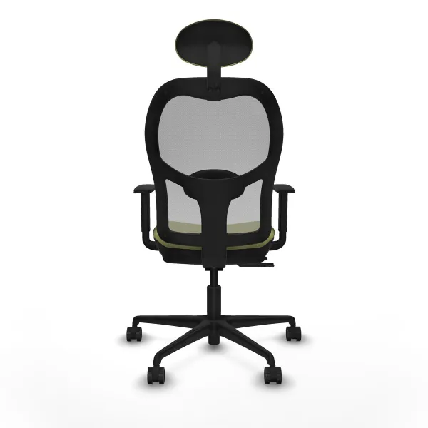 Office Chair with Headrest Jorquera Piqueras y Crespo 1D036N1 Green