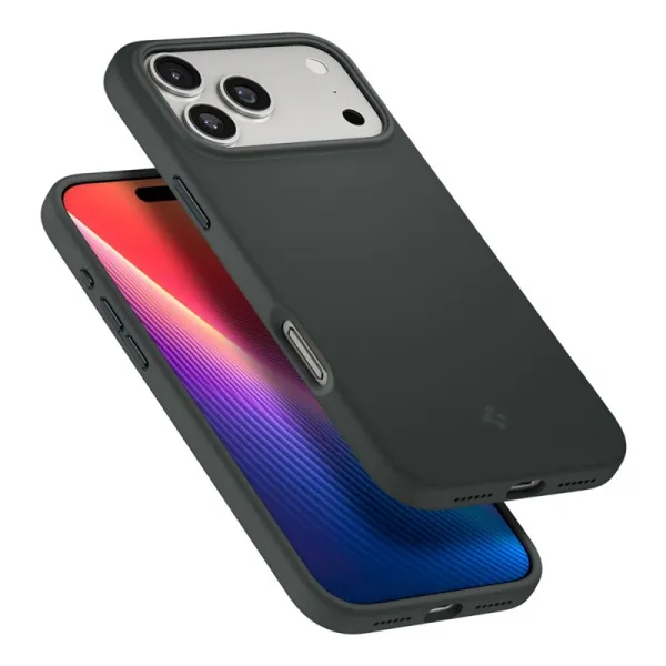Spigen Silicone Fit Mag MagSafe - Case for iPhone 17 Pro (Abyss Green)