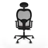Office Chair with Headrest Jorquera Piqueras y Crespo 1D036N1 Pink
