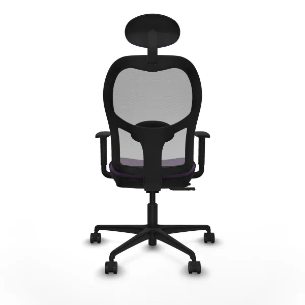 Office Chair with Headrest Jorquera Piqueras y Crespo 1D036N1 Purple