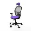 Office Chair with Headrest Jorquera Piqueras y Crespo 1D036N1 Lilac
