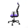 Office Chair with Headrest Jorquera Piqueras y Crespo 1D036N1 Lilac