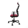 Office Chair with Headrest Jorquera Piqueras y Crespo 1D036N1 Maroon