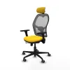 Office Chair with Headrest Jorquera Piqueras y Crespo 3D036G2 Yellow