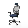 Office Chair with Headrest Jorquera Piqueras y Crespo 3D036G2 Navy Blue