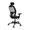 Office Chair with Headrest Jorquera Piqueras y Crespo 3D036G2 Navy Blue