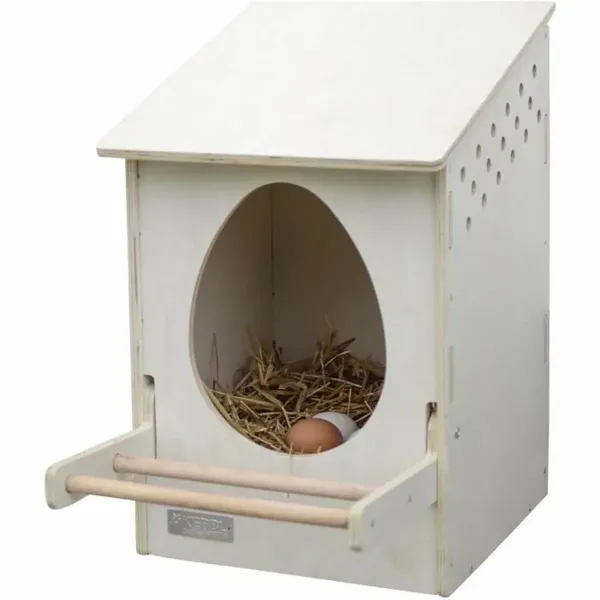 Nest Kerbl White Wood 51 x 34 x 53 cm Chicken