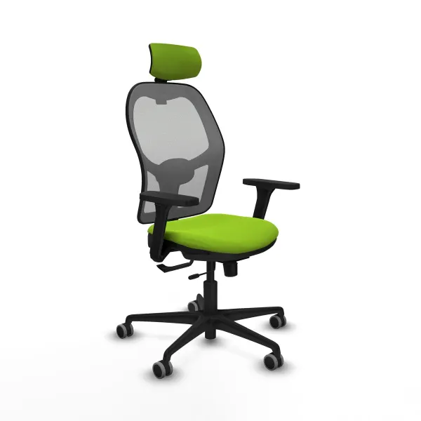 Office Chair with Headrest Jorquera Piqueras y Crespo 3D036G2 Pistachio