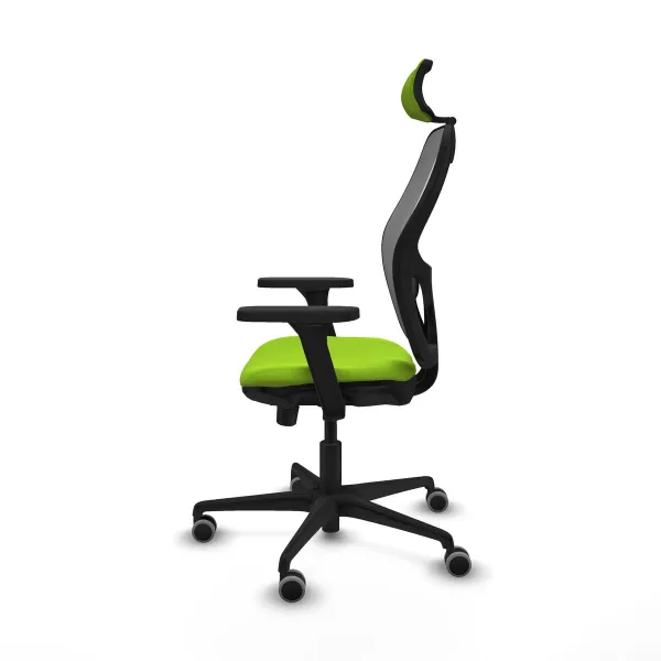 Office Chair with Headrest Jorquera Piqueras y Crespo 3D036G2 Pistachio