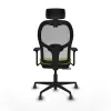 Office Chair with Headrest Jorquera Piqueras y Crespo 3D036G2 Pistachio