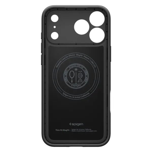 Spigen Thin Fit Mag MagSafe - Case for iPhone 17 Pro (Black)