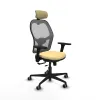 Office Chair with Headrest Jorquera Piqueras y Crespo 3D036G2 Cream