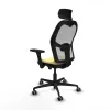 Office Chair with Headrest Jorquera Piqueras y Crespo 3D036G2 Cream