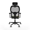 Office Chair with Headrest Jorquera Piqueras y Crespo 3D036G2 Cream