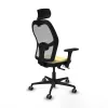 Office Chair with Headrest Jorquera Piqueras y Crespo 3D036G2 Cream
