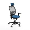 Office Chair with Headrest Jorquera Piqueras y Crespo 3D036G2 Light Blue