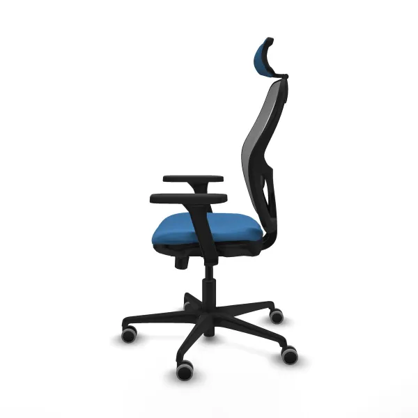 Office Chair with Headrest Jorquera Piqueras y Crespo 3D036G2 Light Blue