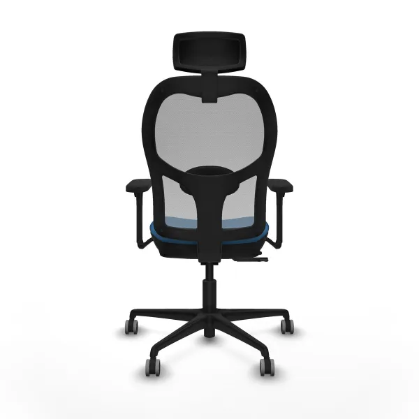Office Chair with Headrest Jorquera Piqueras y Crespo 3D036G2 Light Blue