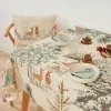 Stain-proof tablecloth Belum Christmas Deer Multicolour 200 x 155 cm