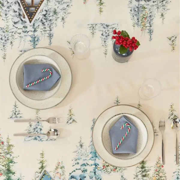 Stain-proof tablecloth Belum Christmas Landscape 240 x 155 cm