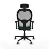 Office Chair with Headrest Jorquera Piqueras y Crespo 3D036G2 Turquoise
