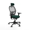 Office Chair with Headrest Jorquera Piqueras y Crespo 3D036G2 Green