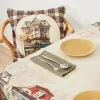 Stain-proof tablecloth Belum Christmas City 155 x 155 cm