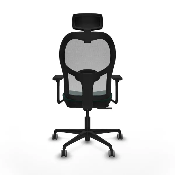 Office Chair with Headrest Jorquera Piqueras y Crespo 3D036G2 Green