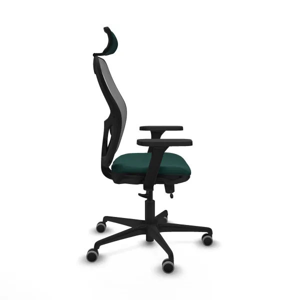Office Chair with Headrest Jorquera Piqueras y Crespo 3D036G2 Green