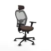 Office Chair with Headrest Jorquera Piqueras y Crespo 3D036G2 Dark brown