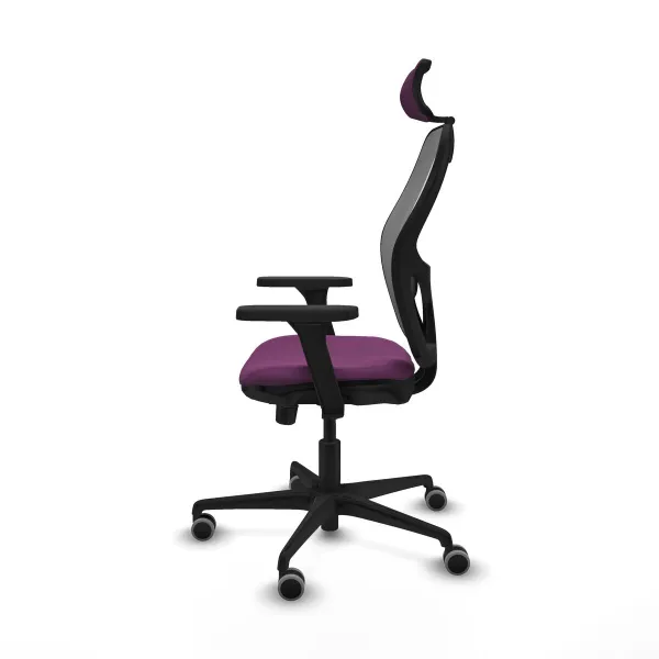 Office Chair with Headrest Jorquera Piqueras y Crespo 3D036G2 Purple
