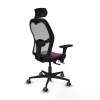 Office Chair with Headrest Jorquera Piqueras y Crespo 3D036G2 Purple