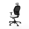 Office Chair with Headrest Jorquera Piqueras y Crespo 1D036N1 White