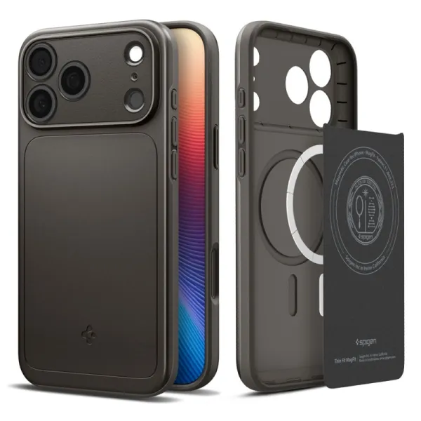 Spigen Thin Fit Mag MagSafe - Case for iPhone 17 Pro (Gunmetal)