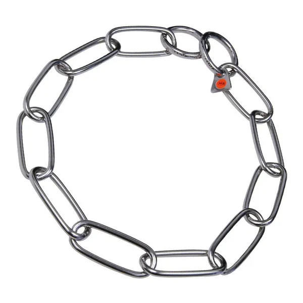 Собачий ошейник Hs Sprenger Серебристый Длинный Звенья (55 cm)