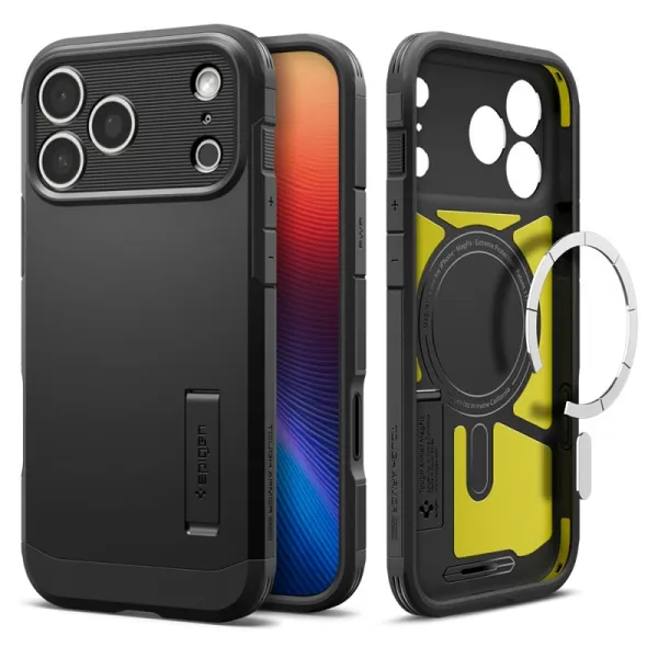 Spigen Tough Armor T Mag MagSafe - Case for iPhone 17 Pro (Black)
