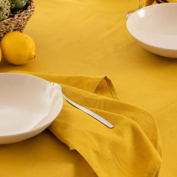 Tablecloth Belum Multicolour Mustard 100 x 150 cm