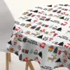 Tablecloth Belum Noel White Multicolour Ø 180 cm