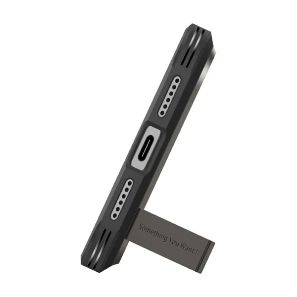 Spigen Tough Armor T Mag MagSafe - Case for iPhone 17 Pro (Gunmetal)