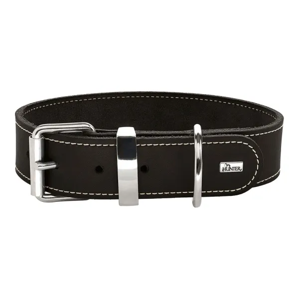 Koiran kaulapanta Hunter Aalborg Musta (40-48 cm)