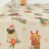 Stain-proof resined tablecloth Belum Christmas Multicolour 300 x 150 cm